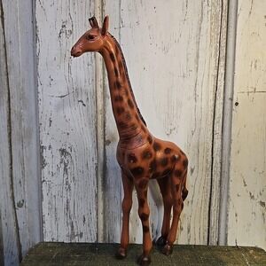 Vintage Imperial 1985 GIRAFFE‎ Figurine Safari Zoo Toy Plastic 14"